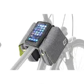 Extend Twina Frame Bag Argenté