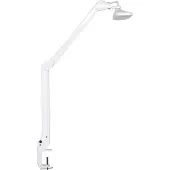 MAUL Lampe de table MAULwork LED 6.500 K dimmable Pied à serrage blanc
