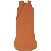 Snoozebaby Sac de couchage sans manches Caramel de Snoozebaby Organic - 3-9 mois