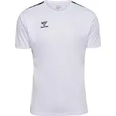 Hummel T-Shirt fonctionnel 'Authentic' noir / blanc