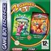2 Jeu En 1 Power Ranger - La Force Du Temps Et Ninja Storm Game Boy Advance