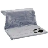 Flamingo Kitty Siesta Cat Bed Gris 46 x 30 x 23 cm