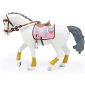 Papo Figurine cheval tresse