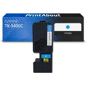 PrintAbout Toner compatible pour Kyocera TK-5430C - Cyan