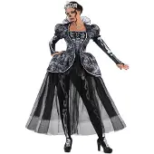 MOM Elegant Catacomb Queen Costume Noir M Enfants