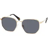 Polaroid Lunettes de soleil or / noir