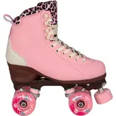 Chaya Miyu - Patins à roulettes léopard rose - taille 38 (EU) rose - taille 38 (EU)