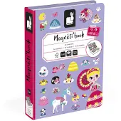 Janod Jeu Magnéti’Book Princesses Violet