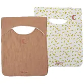 DOMIVA Bavoir Domiva en coton set de 2 pour bébés