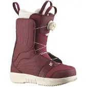 Salomon Pearl Boa Woman Snowboard Boots Violet 26.0 Femme
