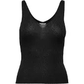 JDY Top noir scintillant