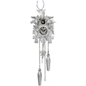 Engstler - 522/5/20_QM - Coucou - Quartz - Noyer - avec musique - 30 cm