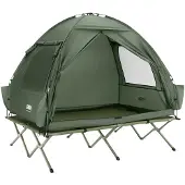 SoBuy OGS32-II-L-GR Tente de camping gonflable - Textile vert foncé 193x145cm