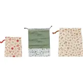 Pebbly Sac Alimentaire Pebbly Multi (3-Pièces)