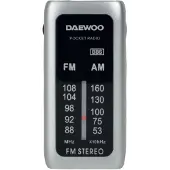 Daewoo Radio portable dw1129/ argent