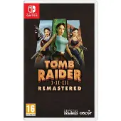 Jeux Switch Tomb Raider I-III Remastered avec Lara Croft Taille unique