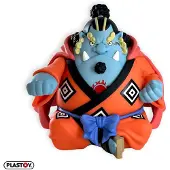 Plastoy One Piece Coin Jinbe Piggy Bank Multicolore