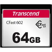 Transcend CFast 2.0 CFX602 - Carte mémoire flash - 64 Go - CFast 2.0