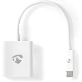 Nedis Ccgp64651wt02 Usb-c To Hdmi Adapter Cable Usb 3.2 Gen 1 4k Nickel Plated 0.2 M 30hz Clair