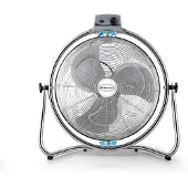 Orbegozo PWO 0936 – Ventilateur (Gris, acier inoxydable, 45 W, courant alternatif)