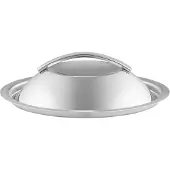 Eva Solo Dome Lid-brushed Steel-16 Cm Lid Argenté