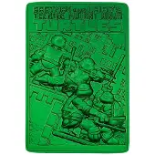 Fanattik Teenage Mutant Ninja Turtles Limited Edition Ingot 40th Anniversary Green Currency Vert
