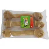 Boon Brekz peau de boeuf - os à mâcher noué pour chien 25 cm