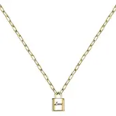 La Petite Story Collier Padlock Yg