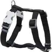 Red Dingo Harnais pour chien souple 30-48 cm noir