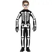 Guirca Skeleton Infant Costume Noir 7-9 Years