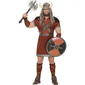 Guirca Nordic Warrior Men Costume Marron L