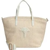 JOOP! Cabas 'Suna' blanc / blanc cassé