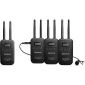 Saramonic Microphone De Caméra Vidéo Avec Système Sans Fil Rx+tx+tx+tx