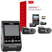 Viofo Enregistreur d'itinéraire GPS A229 PLUS 3CH-G