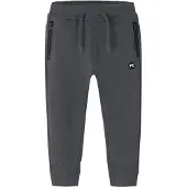 Name it Pantalon 'NMMVimo' gris foncé / noir / blanc