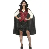 Guirca Vampires Woman Costume Noir S