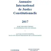 Economica Annuaire international de justice constitutionnelle 2017 - vol xxxiii