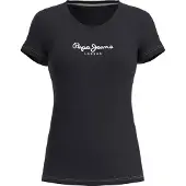 Pepe Jeans T-shirt noir / blanc