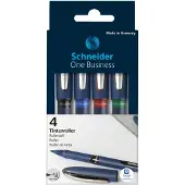 Schneider Roller One Business , couleurs assorties dans boîte de 4