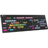 Logickeyboard LKB-FLS-A2PC-UK Clavier USB QWERTY UK Anglais Noir (LKB-FLS-A2PC-UK)