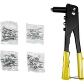 GereedschapXXL Pince à Riveter + Assortiment de Rivets 2,4 3,2 4 4,8 mm Riveteuse Sertir 250mm