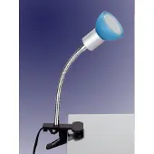 Trango LED Klemmspot bleu incl. ampoule LED