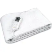 Medisana HU 665 Couverture chauffante électrique - couverture chauffante - 3 niveaux de chaleur - couverture pour une personne - couverture chauffante - 80 x 150 cm - couverture chauffante électrique