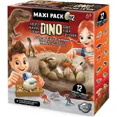 Buki France Set 12 Dino Mega Eggs, +6 ans, Buki