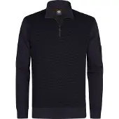 Petrol Industries M-3050-swc368 Half Zip Sweatshirt Noir M Homme