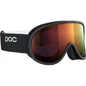 POC - Masque de ski - Retina Mid Uranium Black/Partly Sunny Orange - Noir