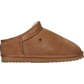 Warmbat Conner Pantoffels Dicht - Cognac - Maat 45