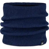 Buff Knitted & Fleece Neck Warmer Bleu