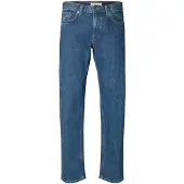 Selected Jean 'SLH-196' bleu denim