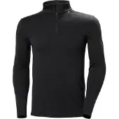 Helly Hansen Lifa Merino Midweight 1/2 Zip, hommes, noir